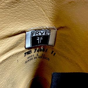 Frye boots 7.5. 1/2 inch heel
